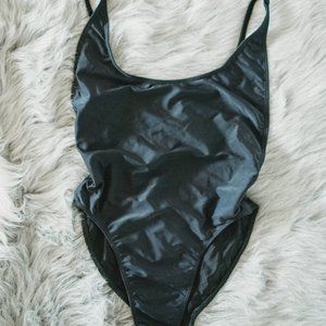 American Apparel Black One Piece